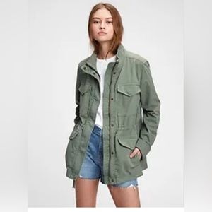 GAP Utility Jacket Army Green- Size Small